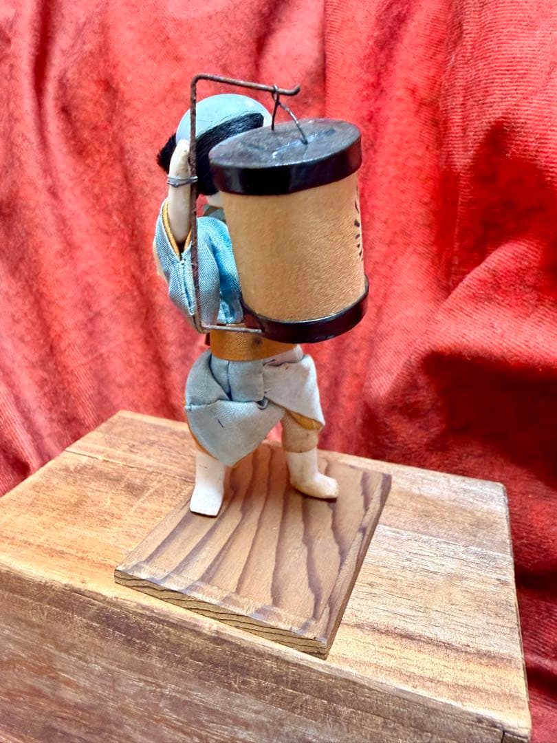 豆市松人形 日本人形 提灯 衣装人形 風俗人形