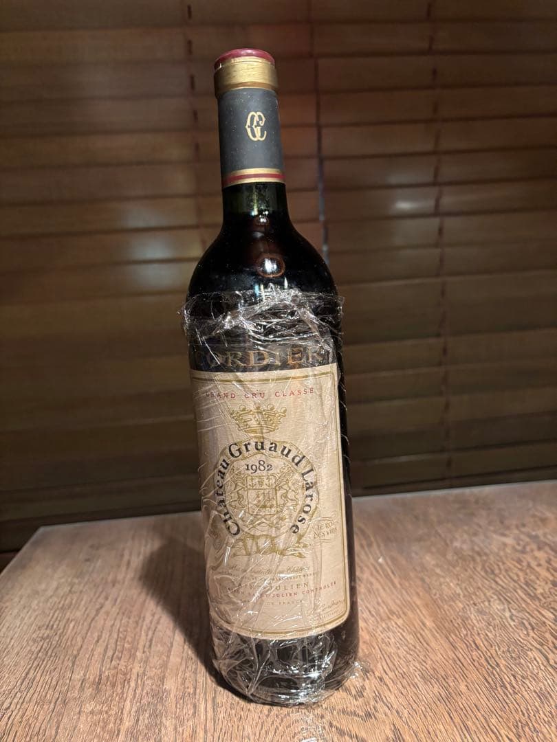 シャトー・グリュオ・ラローズ 1982 パーカー評価100点ヴィンテージ