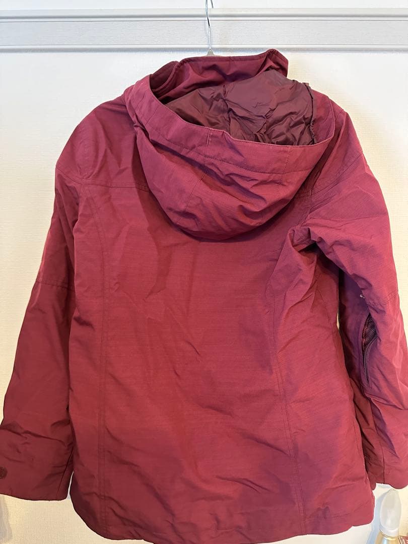 BURTON バーガンディ フード付きジャケット