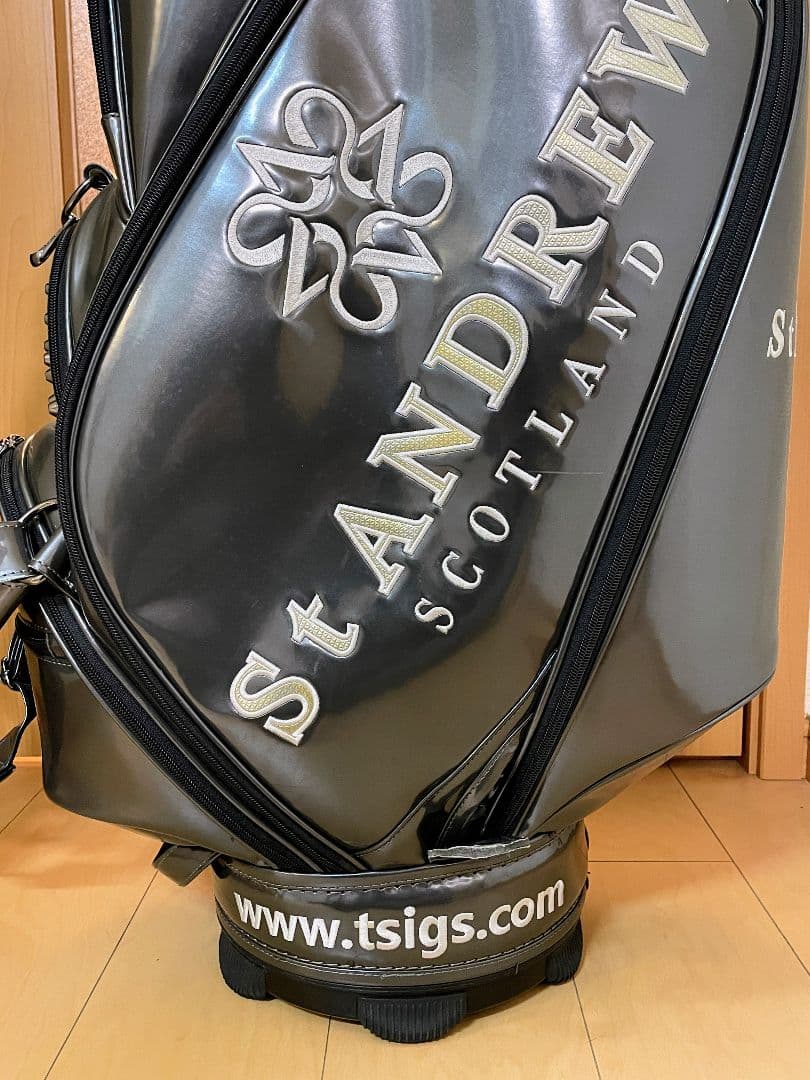 【Wネーム】マスターバニー★セントアンドリュース★キャディバッグ★ヘッドカバー付