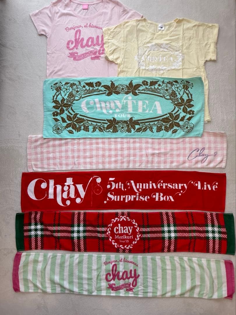 【中古品】chayツアーグッズ