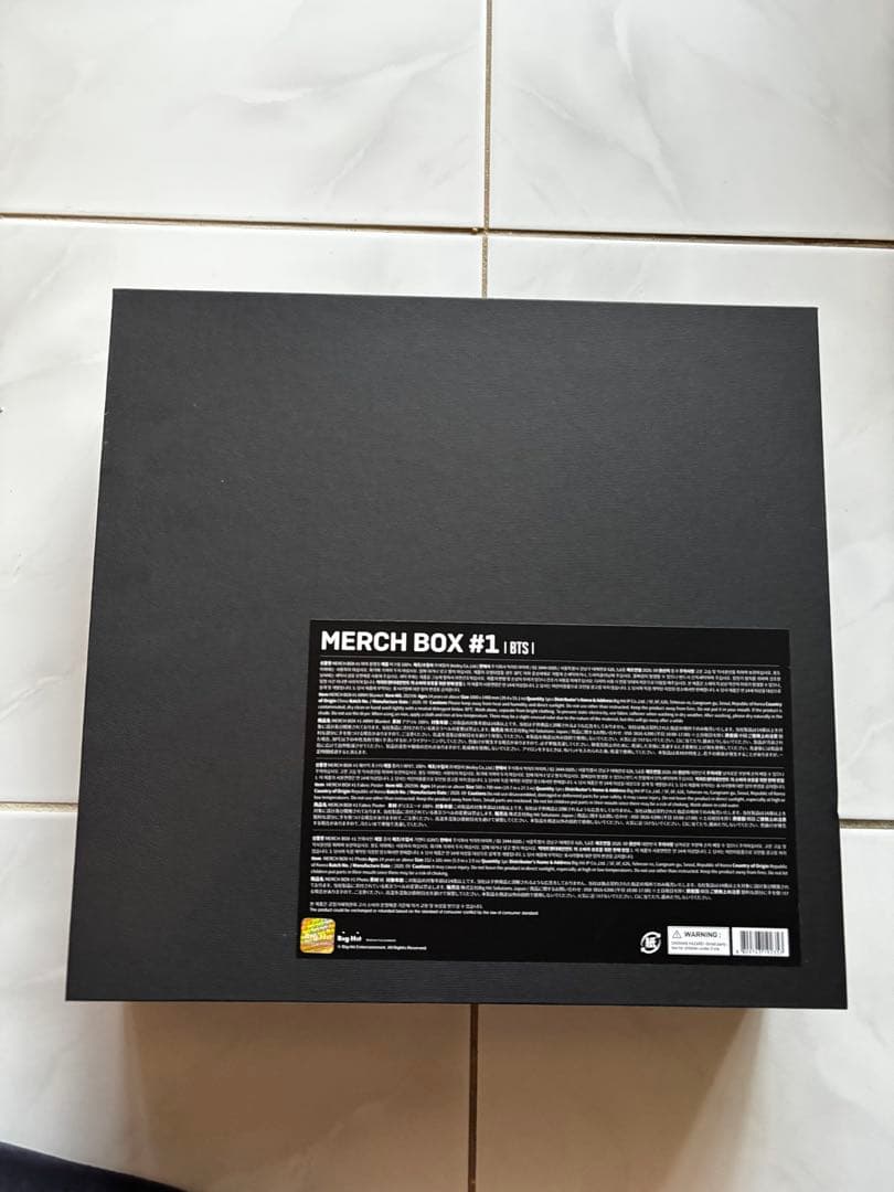 アイドル BTS MERCH BOX #1