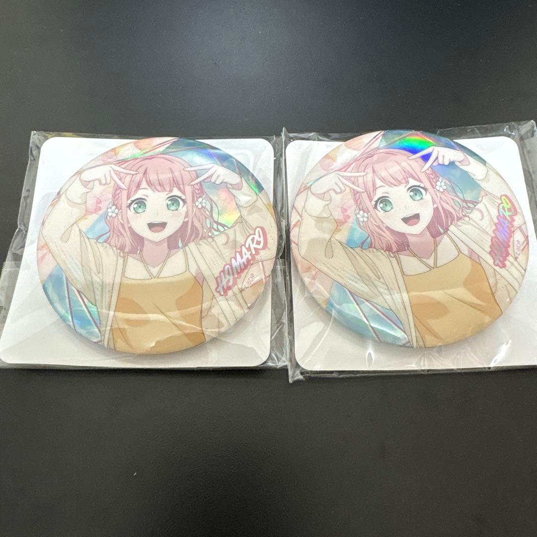 GIGO限定　バンドリ　ビッグ缶バッジ　2024　summer　上原ひまり