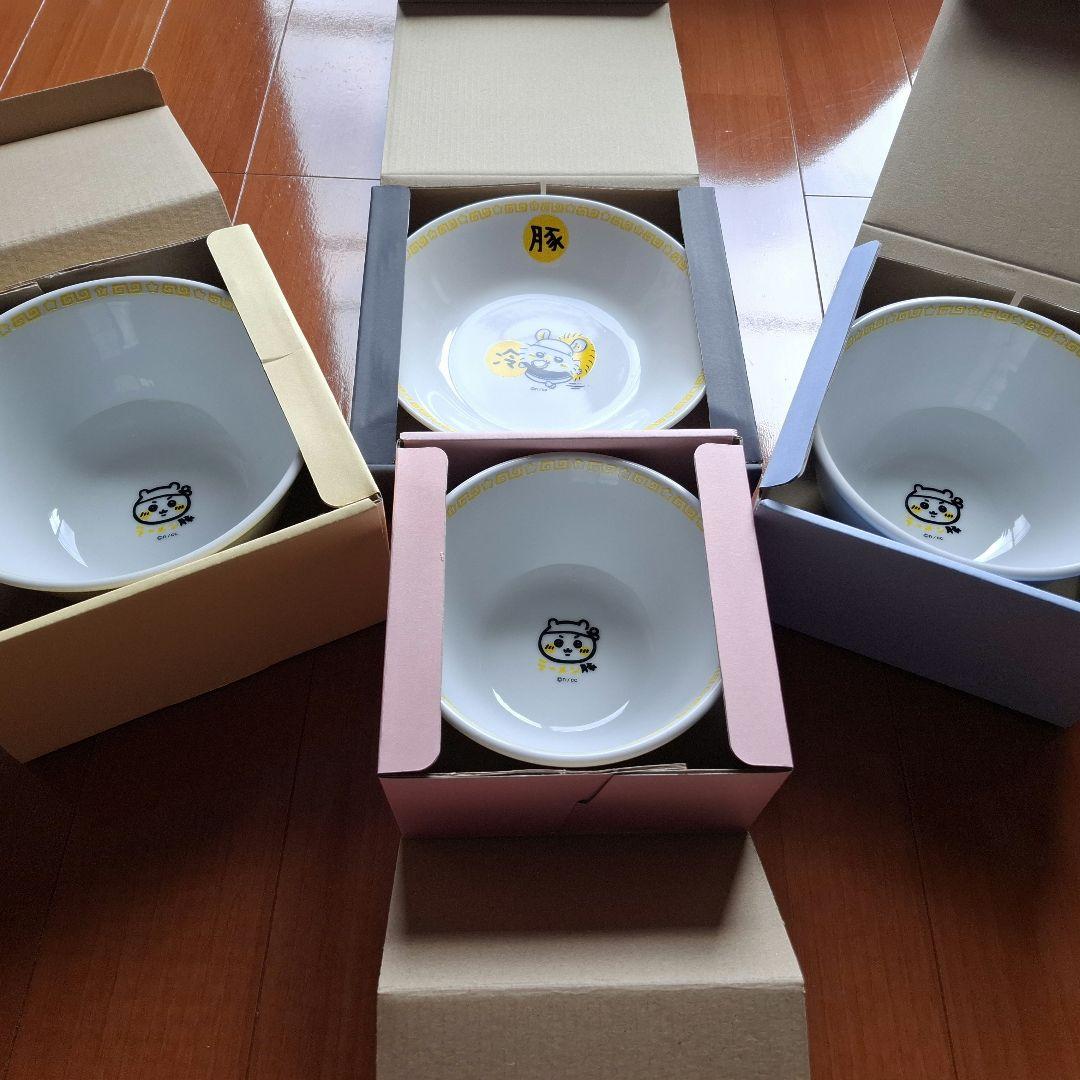 ちいかわラーメン豚　どんぶり4種セット