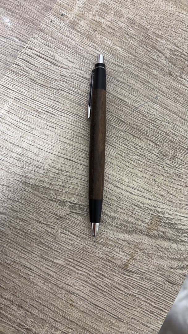 野原工芸黒柿シャーペン新型