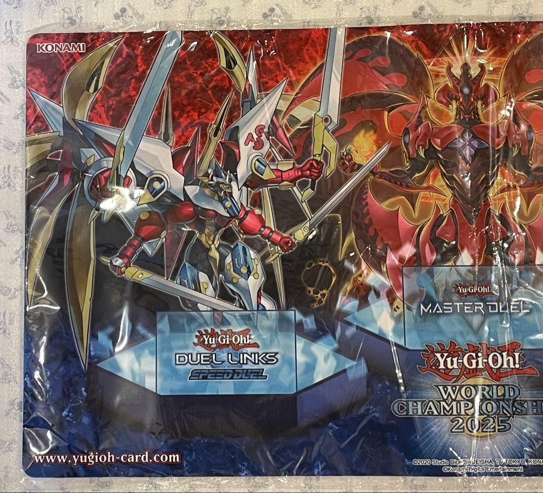 希少 公式品 新品未開封 wcs2025 プレイマット 遊戯王