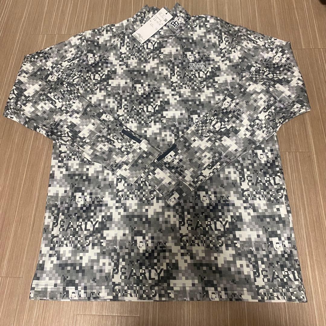 新品タグ付き　パーリーゲイツ　ハイネックインナー　カモ柄　サイズL