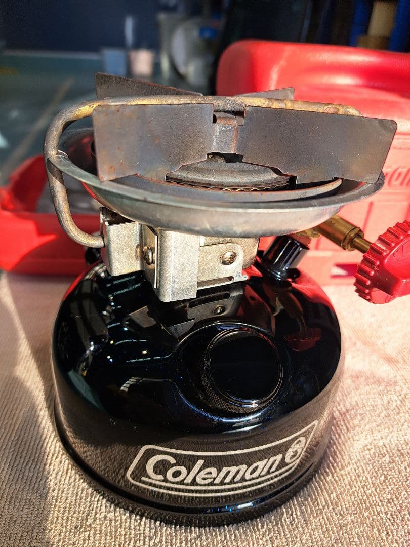 コールマン スポーツスターDX　カスタム塗装！ミッドナイトブラック！　ケース付