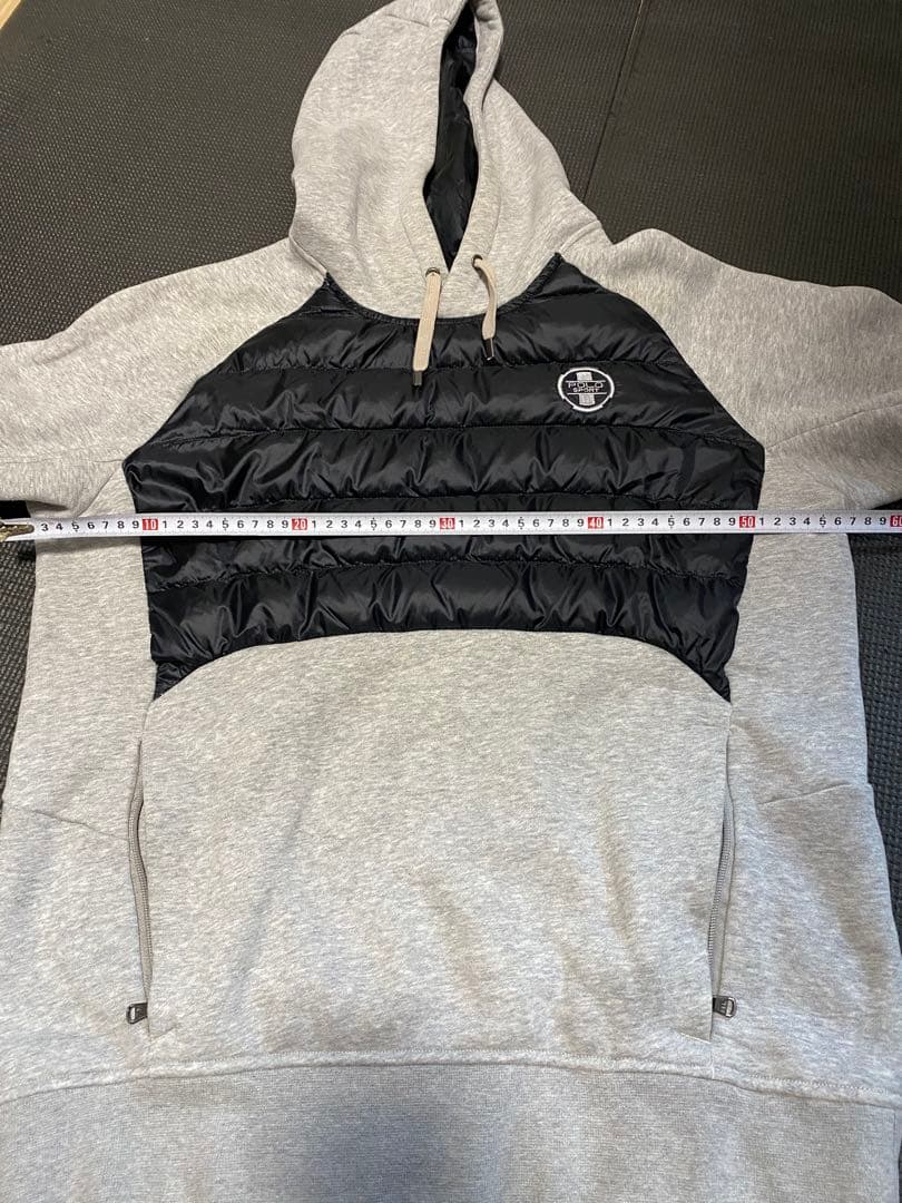 ポロ ゴルフ　パーカー　グレー/ブラック