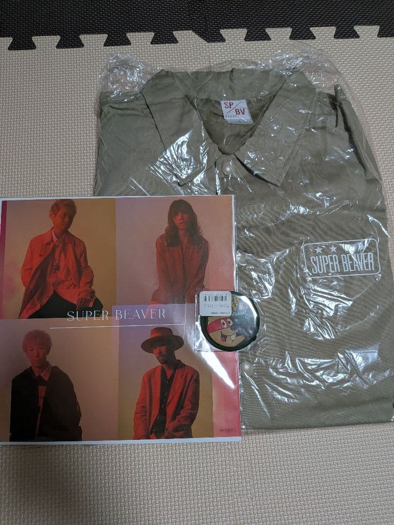 SUPER BEAVER　コーチジャケット『新品未開封』＋おまけ(今だけ値下げ)
