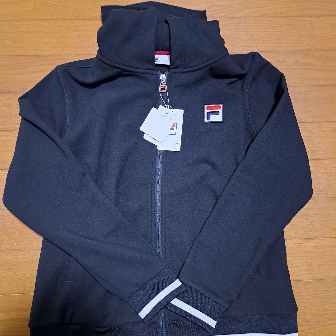 FILA テニスウェア フルジップアップパーカー L 長袖 フィラ