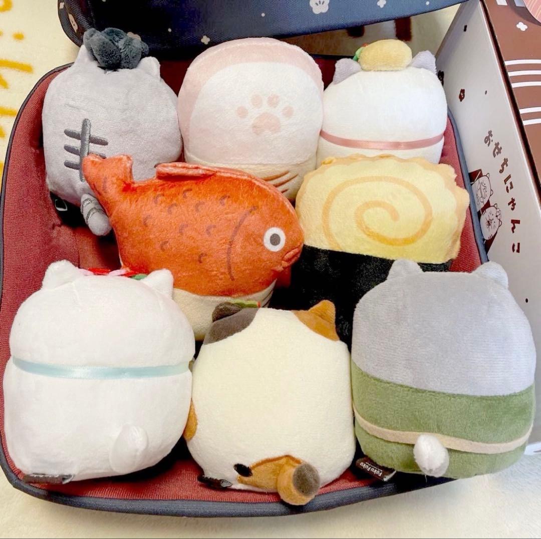 HAPiNS ふくふくにゃんこ おせちにゃんこ ぬいぐるみ 福福おせちBOX