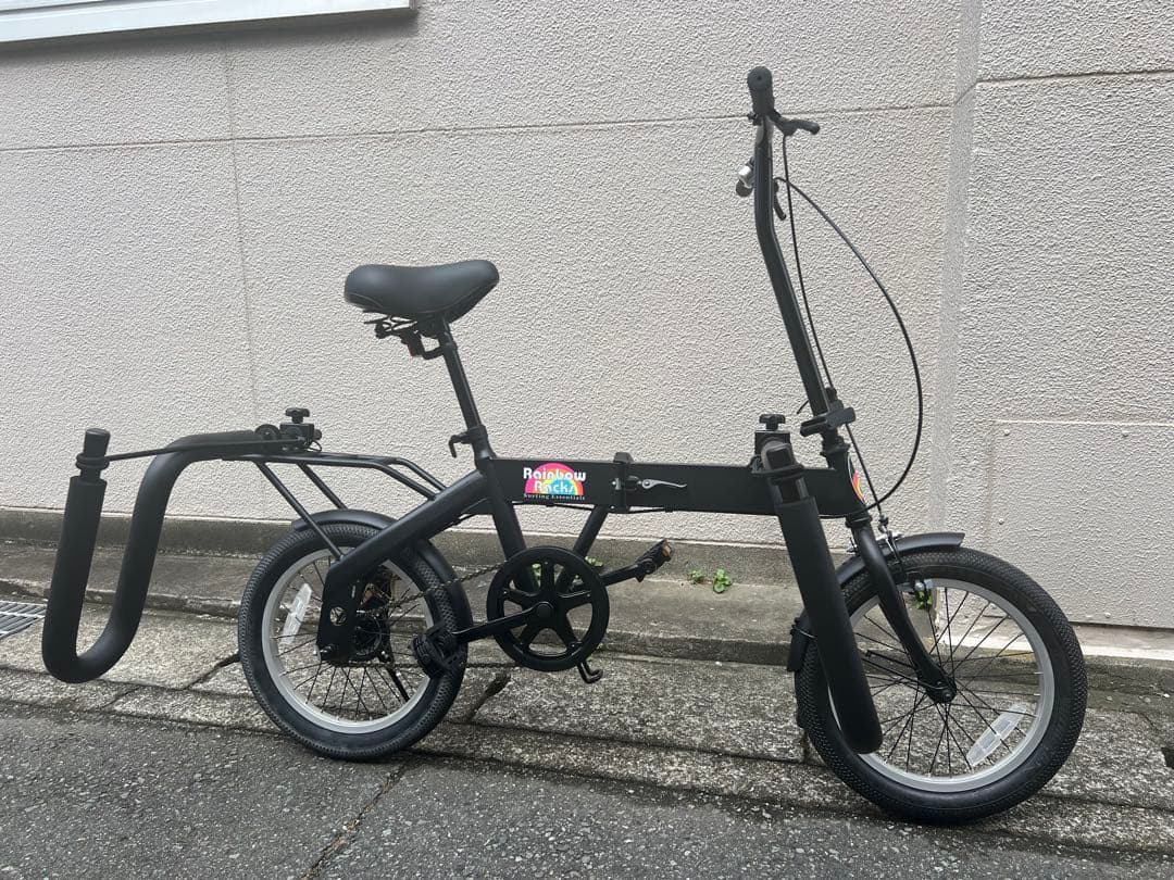 レインボービーチクルーザー FD-1 16インチ 折りたたみサーフキャリア付き