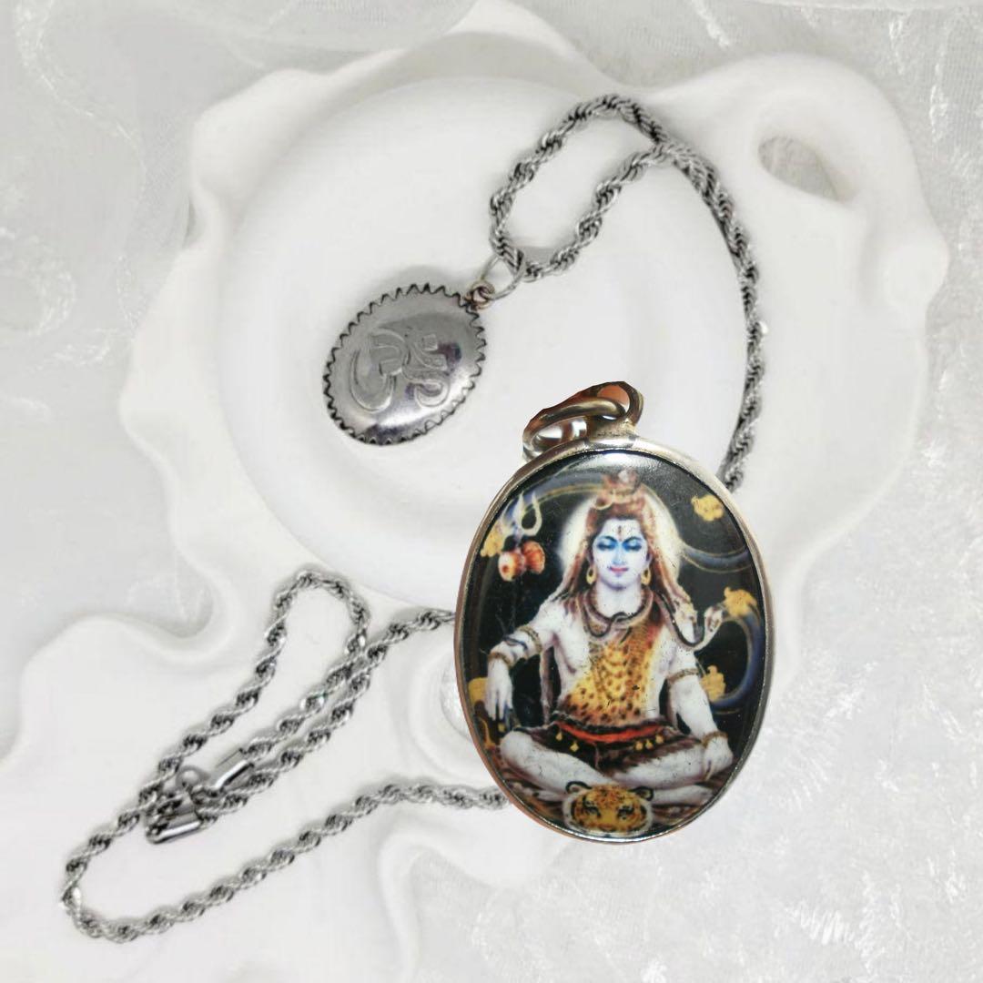 オームペンダント ヒンドゥー教 マハデオム シヴァ神 藤井風ネックレス