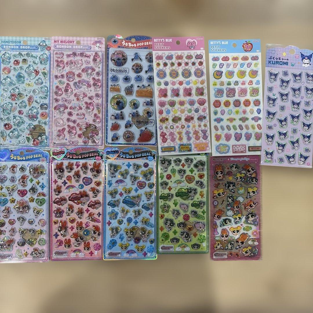 シール 11枚セットボンドロ、うるちゅる