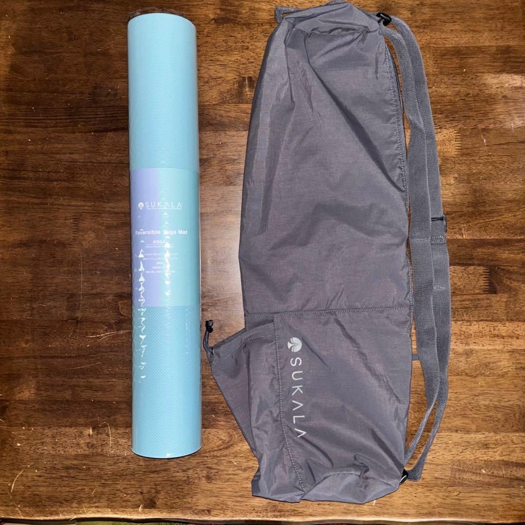 lava SUKALA リバーシブルヨガマット アクア 収納ケース
