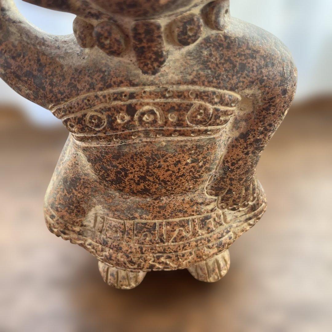 ヴィンテージ メキシコ土偶　マヤ文明　陶器