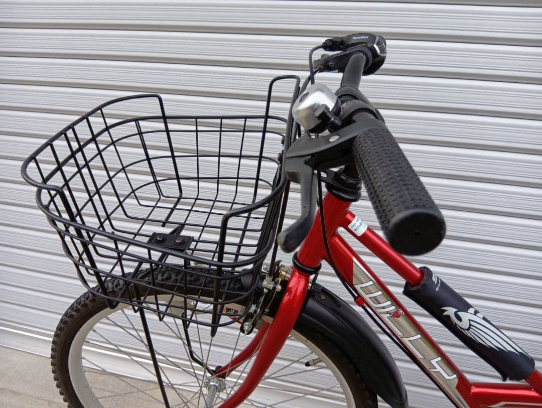 自転車　マウンテンバイク　赤　レッド　24インチ　男の子　→引取り限定(岐阜県)