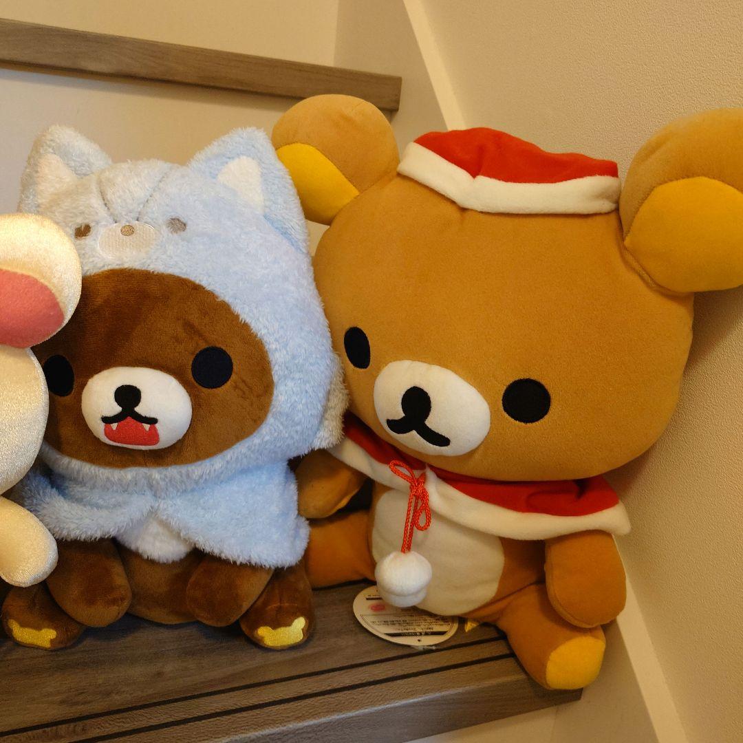 リラックマ　コリラックマ　チャイロイコグマぬいぐるみセット