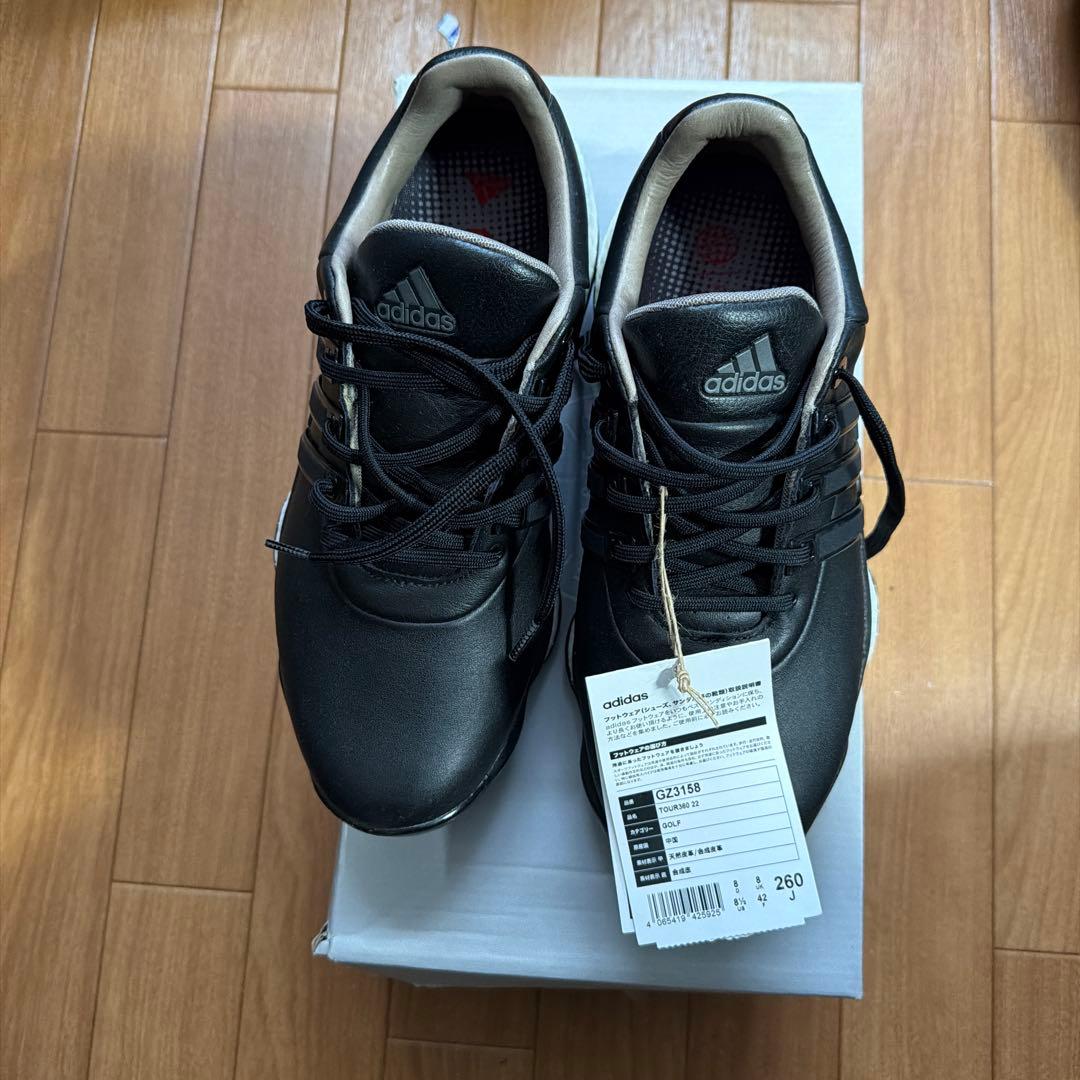 ADIDAS GOLF アディダスゴルフ ツアー360 Black 26.0cm