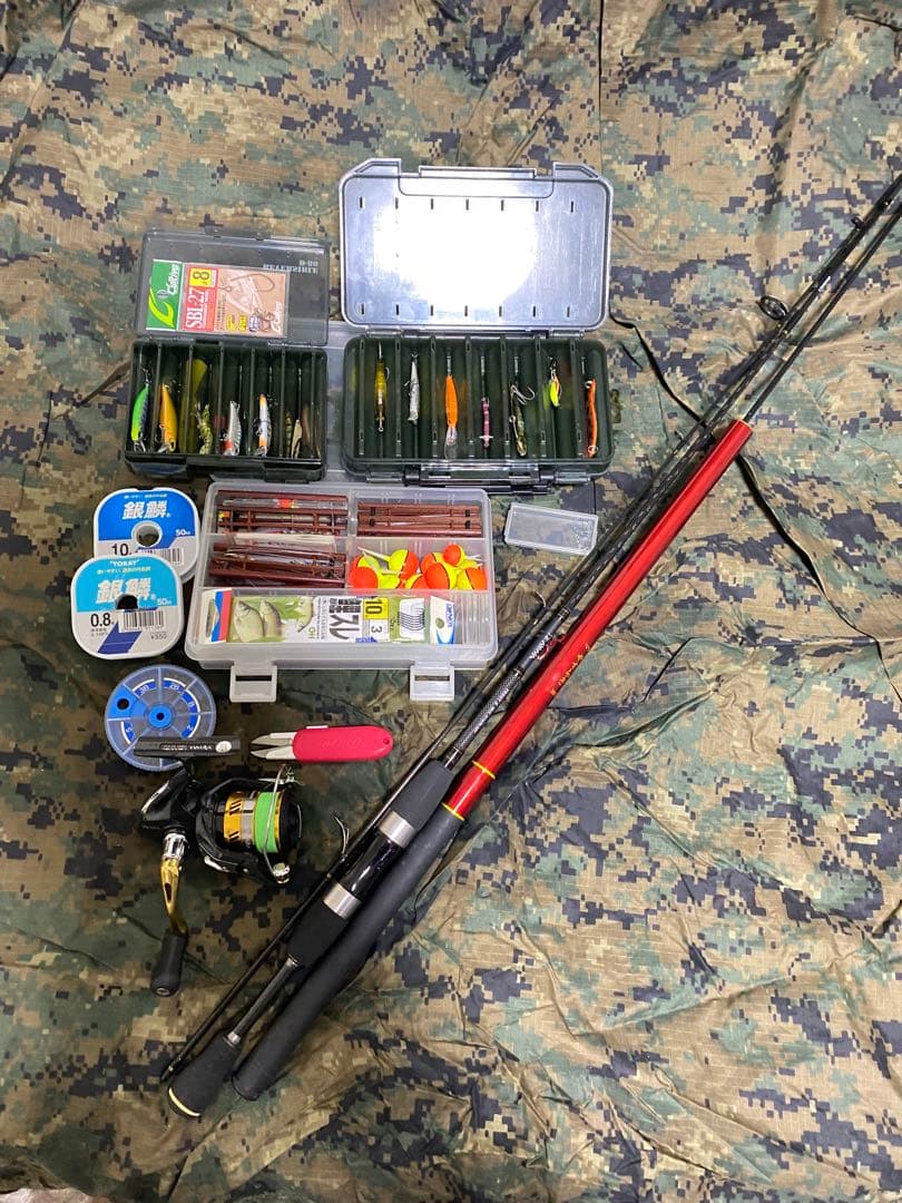 トラウトルアー釣り引退品