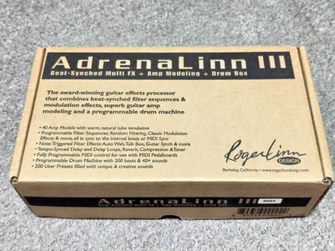 RogerLinnDesign Adrenalinn3 & MIDIコントローラ