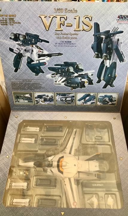 マクロス 1/60 VF-1S バルキリー ロイ・フォッカー movie ver