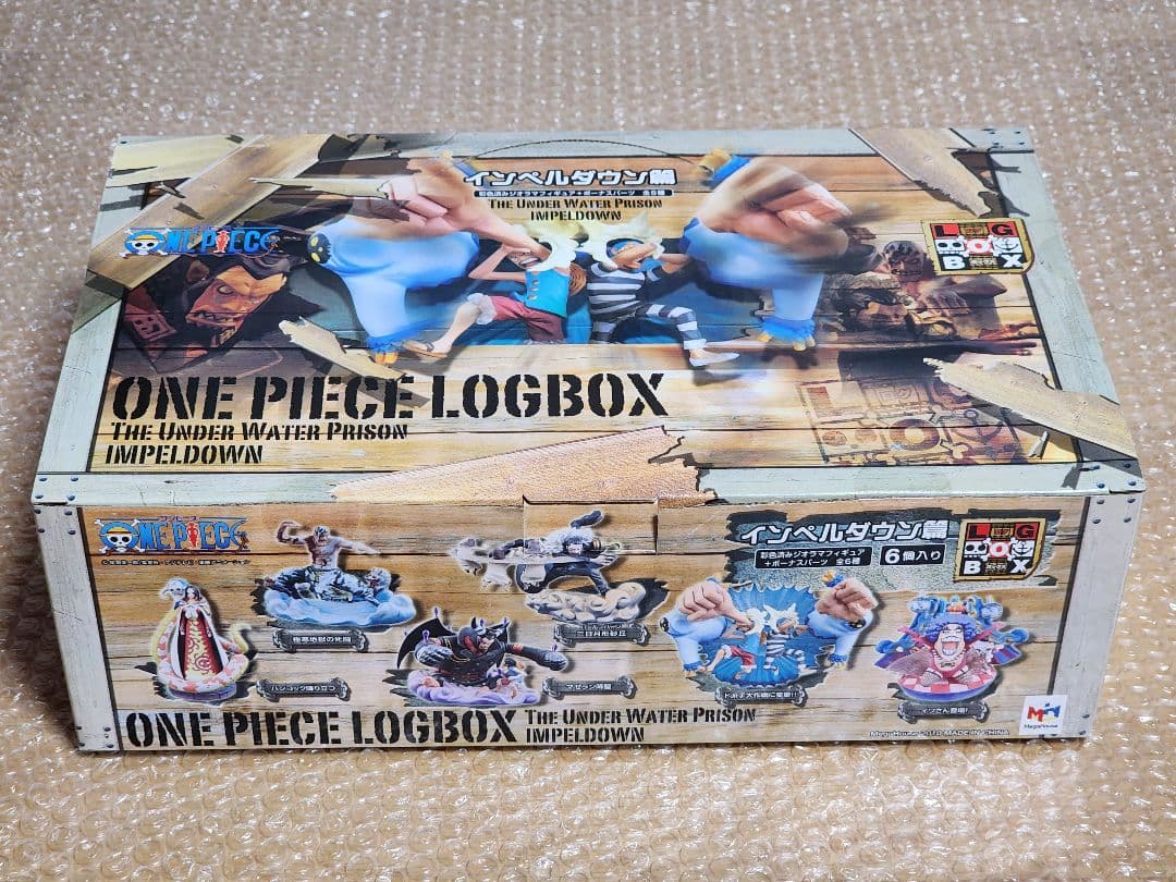 【完全未開封】ONEPIECE LOGBOX　ログボックス　フィギュア