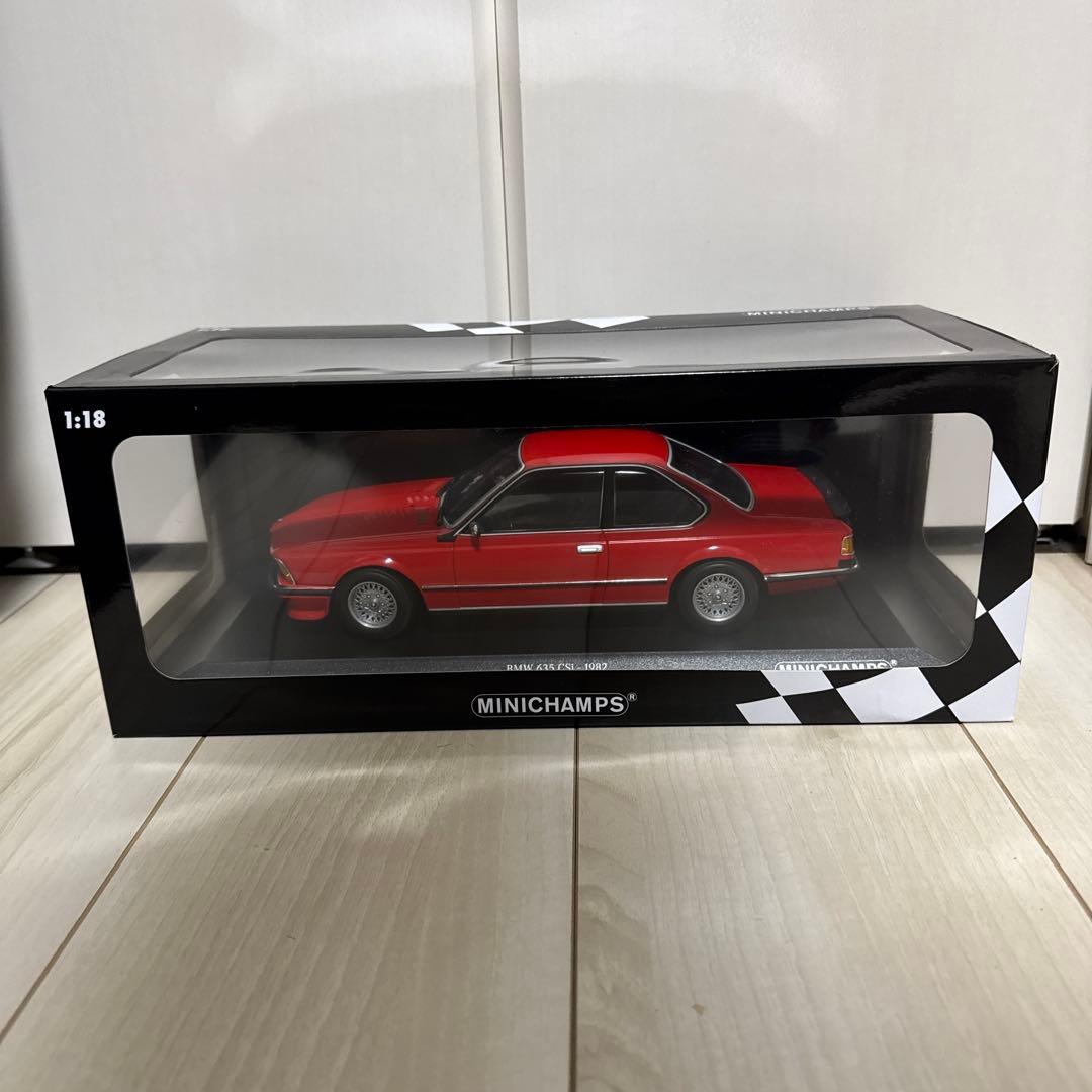 MINICHAMPS 1/18  635csi レッド