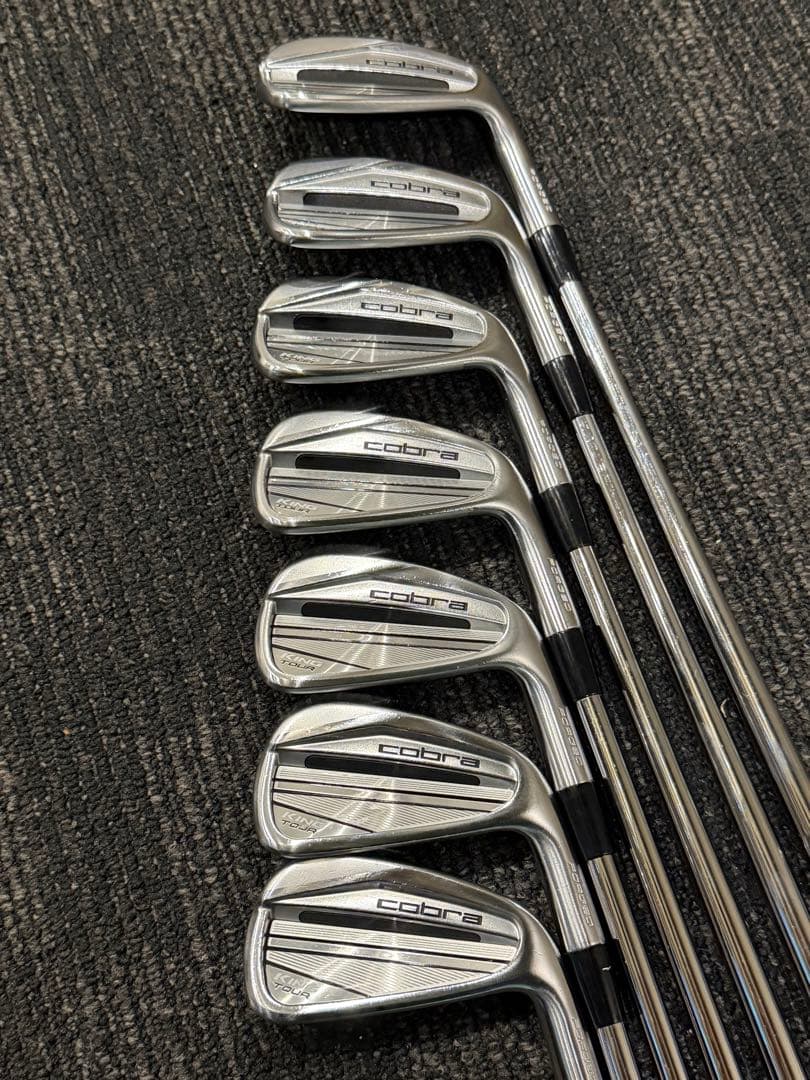 COBRA KING TOURアイアン7本セット中古品(美品)