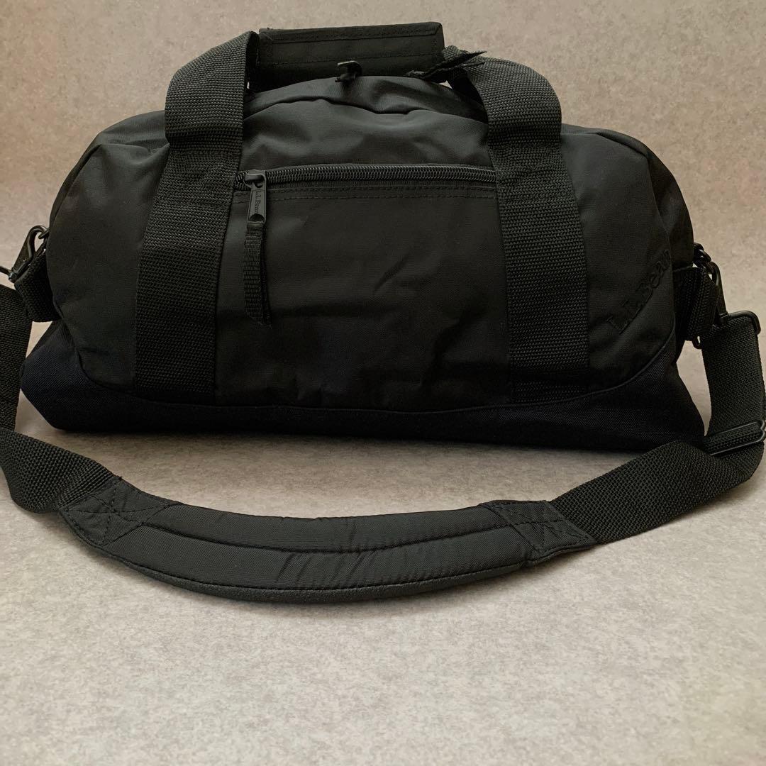 美品✨　L.L.Bean ブラック ダッフルバッグ　人気サイズS