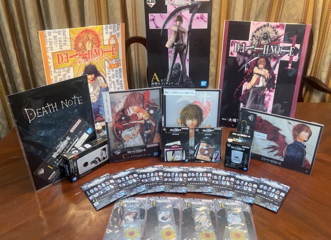 DEATH NOTE キャラクターグッズ セット