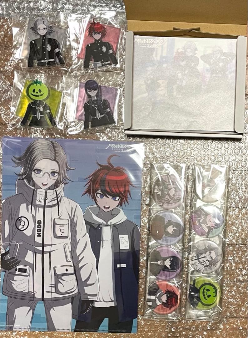 HUNDRED LINE 最終防衛学園　WonderGOO特典 フルセット 缶バ