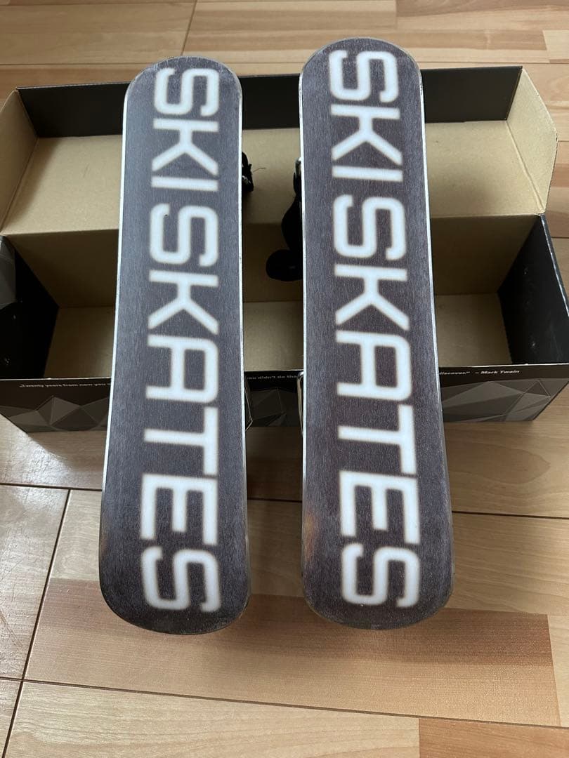 【週末限定値下げ】剥離あり スキースケート スキーブーツ用