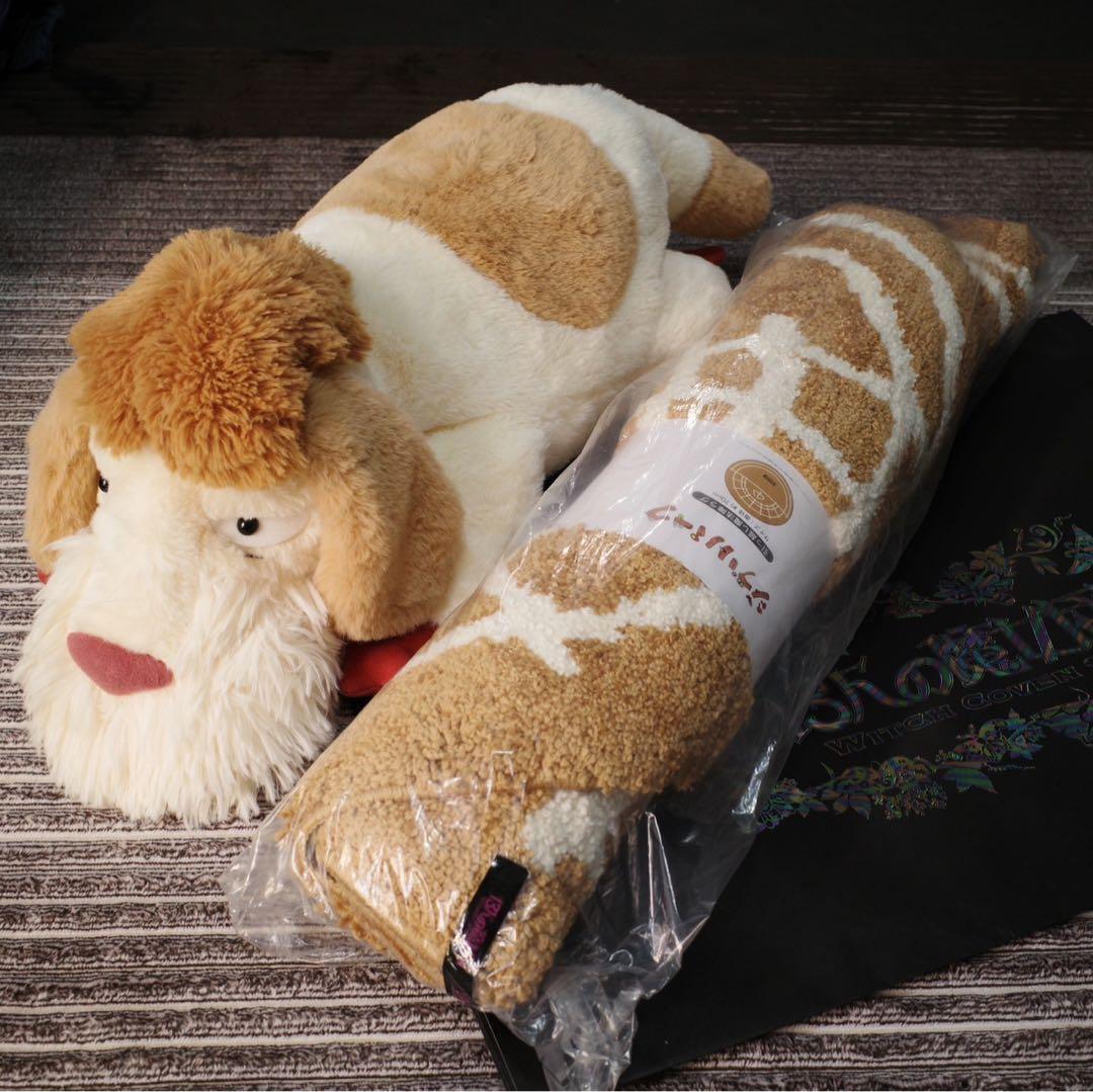 【期間限定値下げ・タグ付】ジブリパーク　ヒン　ぬいぐるみ　+引っ越し魔法陣ラグ