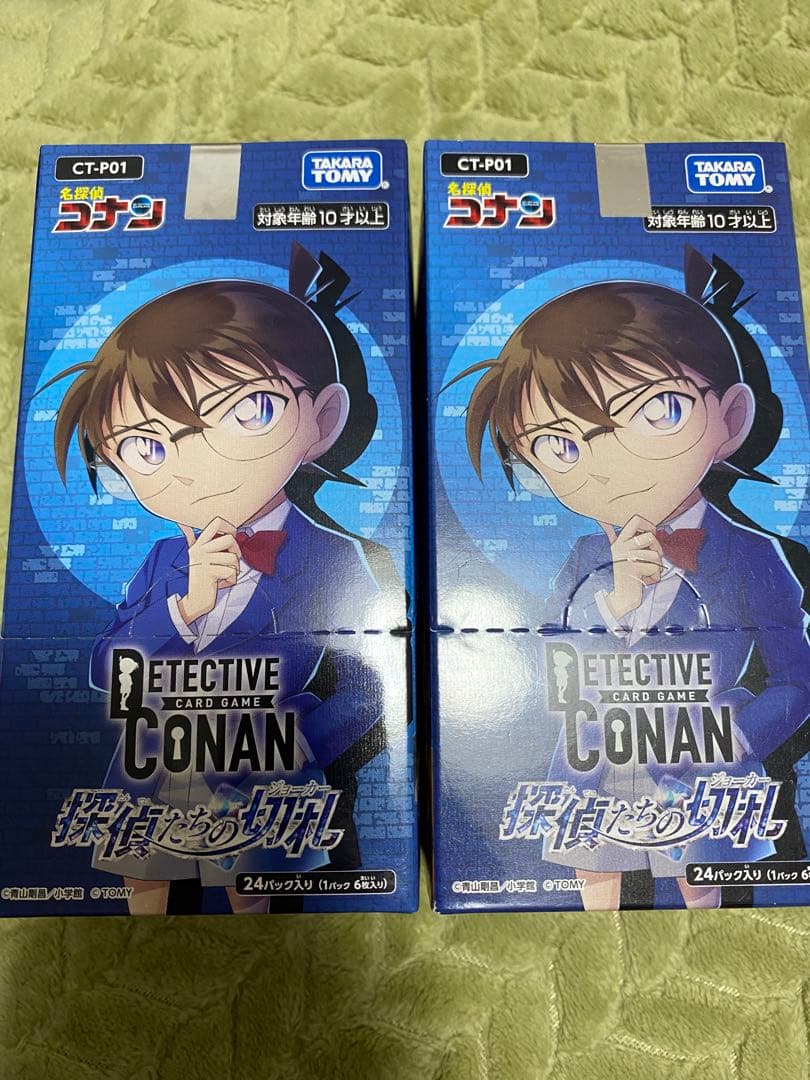 名探偵コナンTCG【CT-P01】探偵たちの切り札　4BOX