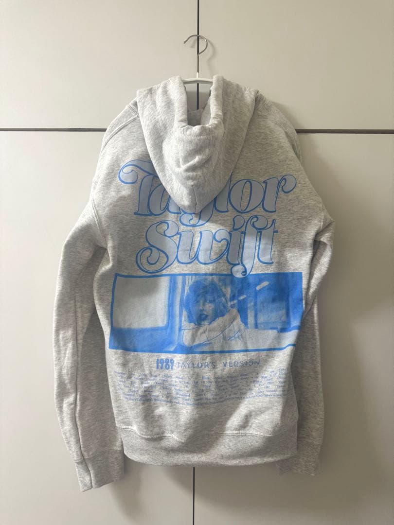 ミュージシャン Official Taylor Swift 1989TV Gray Hoodie