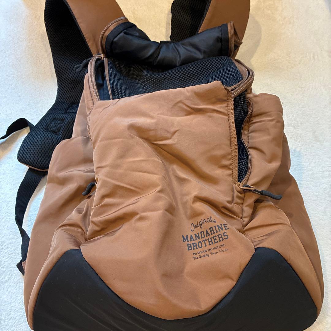 マンダリンブラザーズ犬用リュック