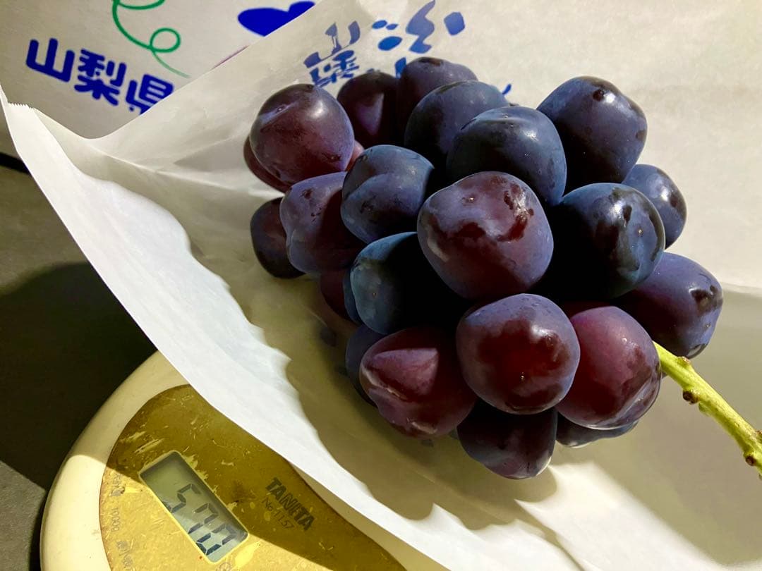 山梨限定サンシャインレッド、富士の輝き、シャインマスカット、3色セットおまけ付き