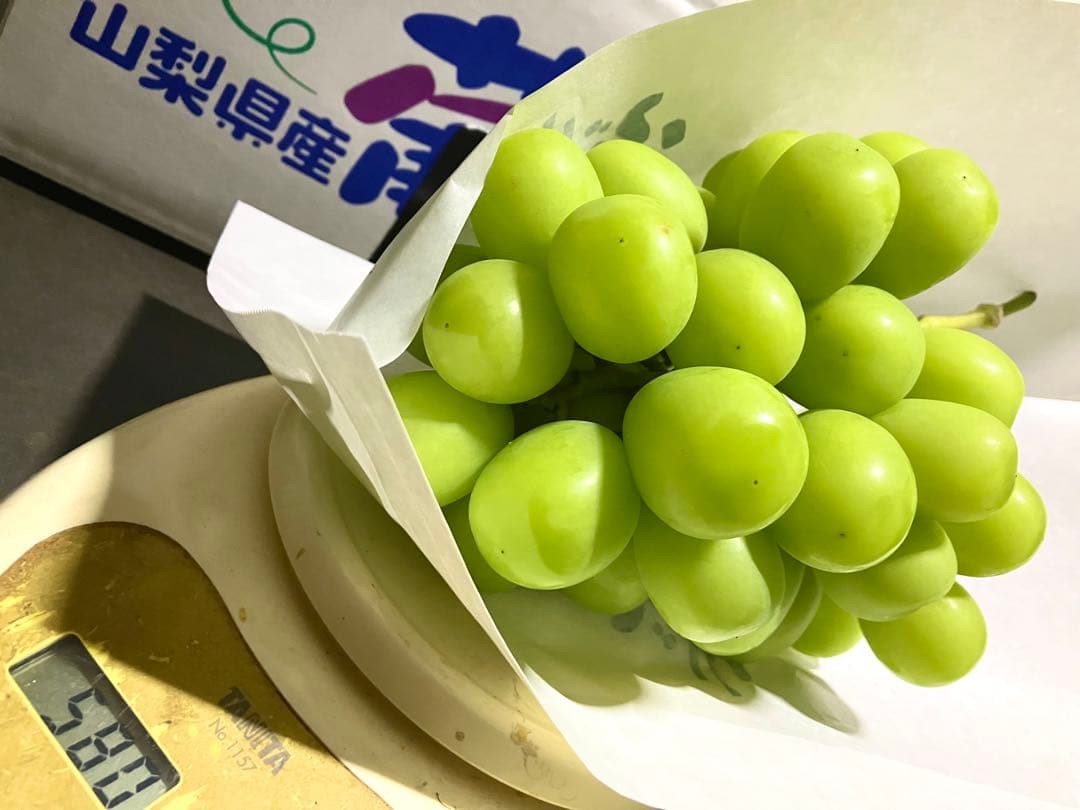 山梨限定サンシャインレッド、富士の輝き、シャインマスカット、3色セットおまけ付き