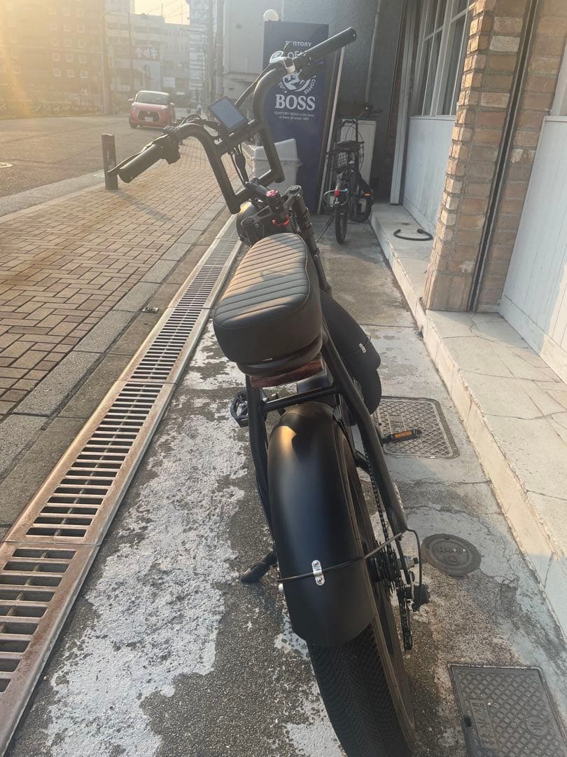 電動アシスト自転車 シティタイプ ブラック