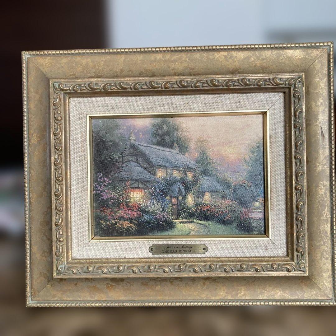 Thomas Kinkade リトグラフ作品 フレーム付き