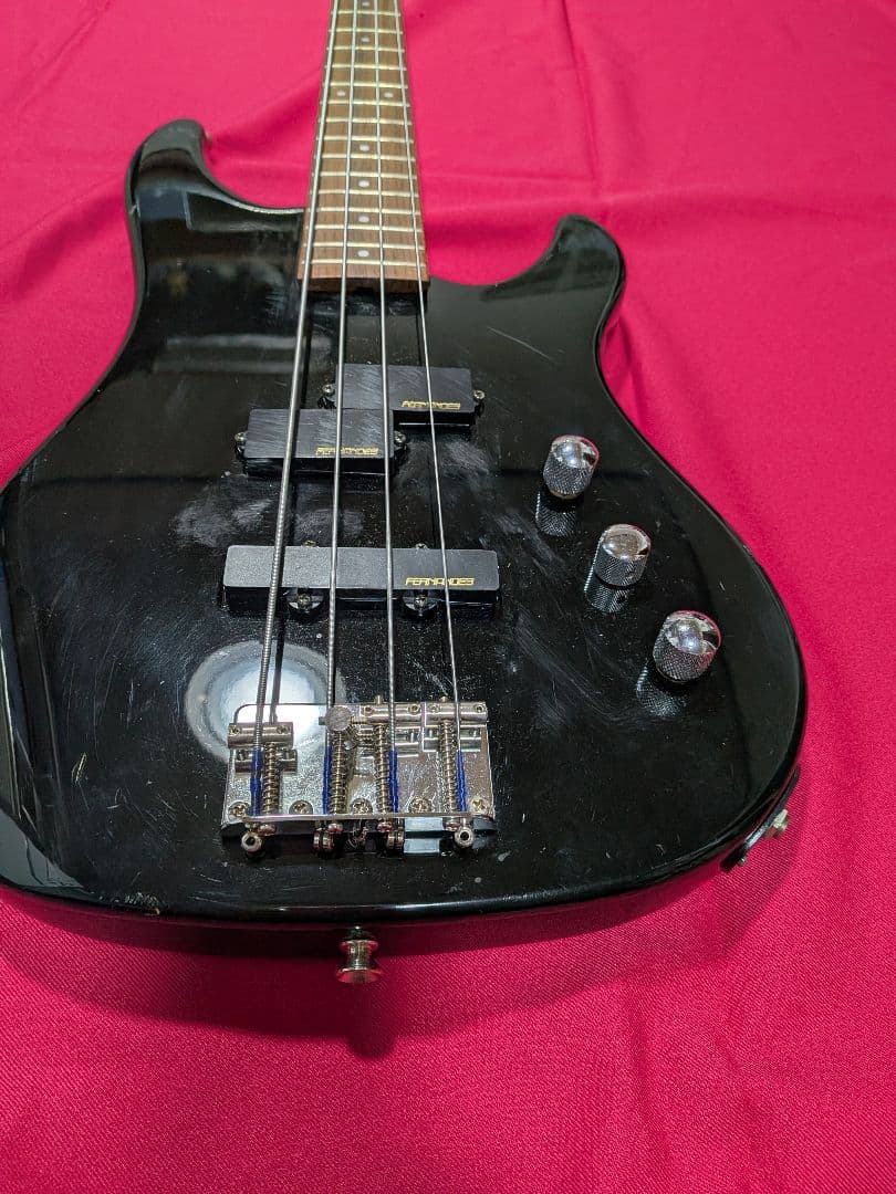 FERNANDES エレキベース 4弦 ブラック