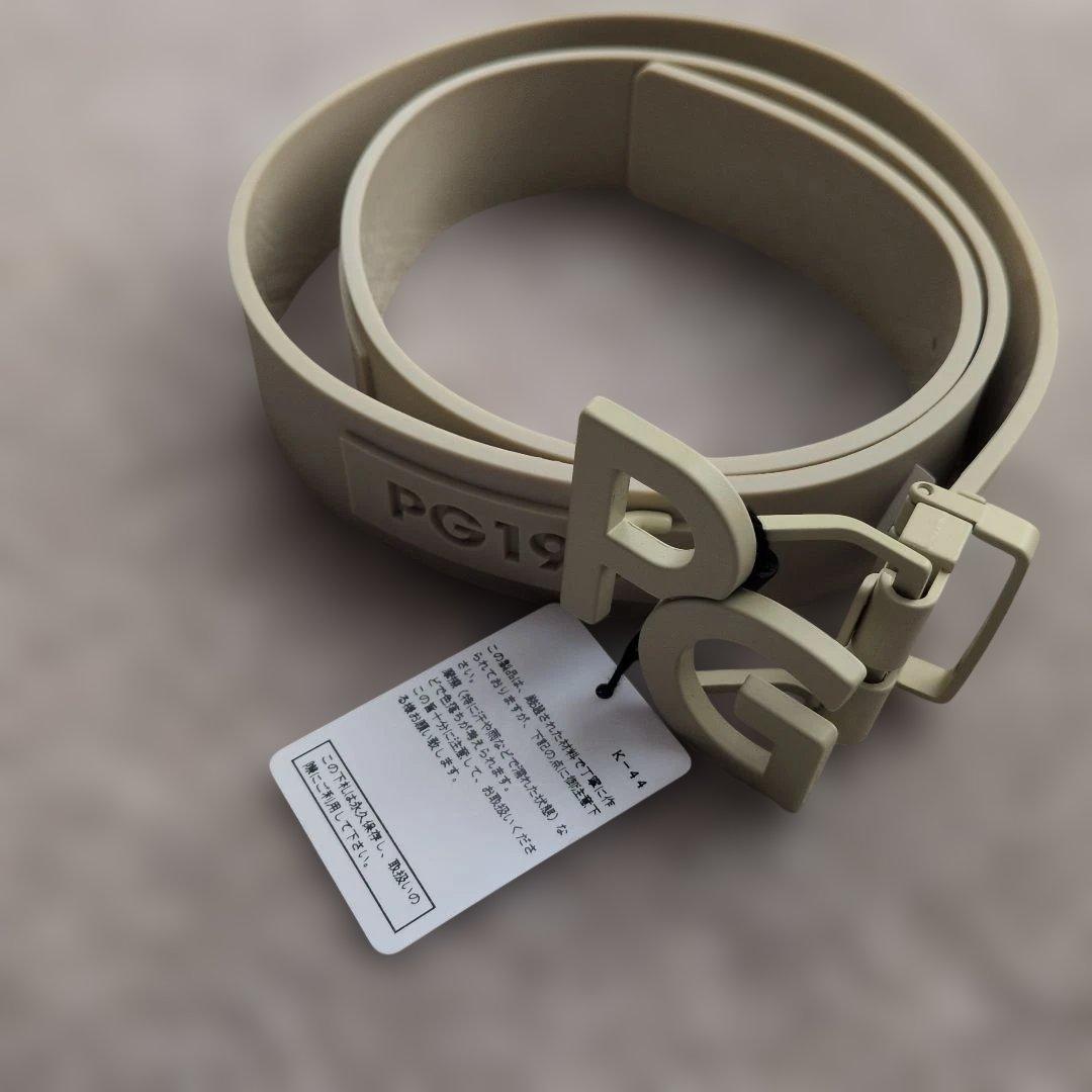 【新品タグ付】PEARLY GATES ユニセックスベルト ベージュ105cm