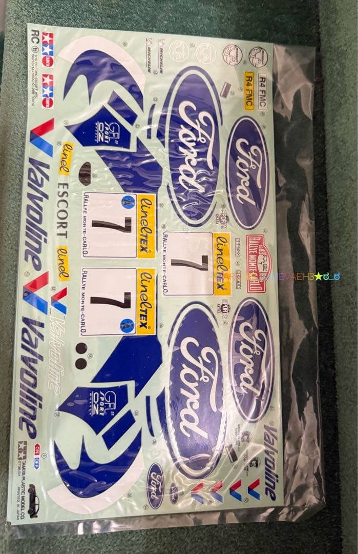 【未組み立て】タミヤ★フォートエスコートWRC TL-01シャフトドライブ4WD