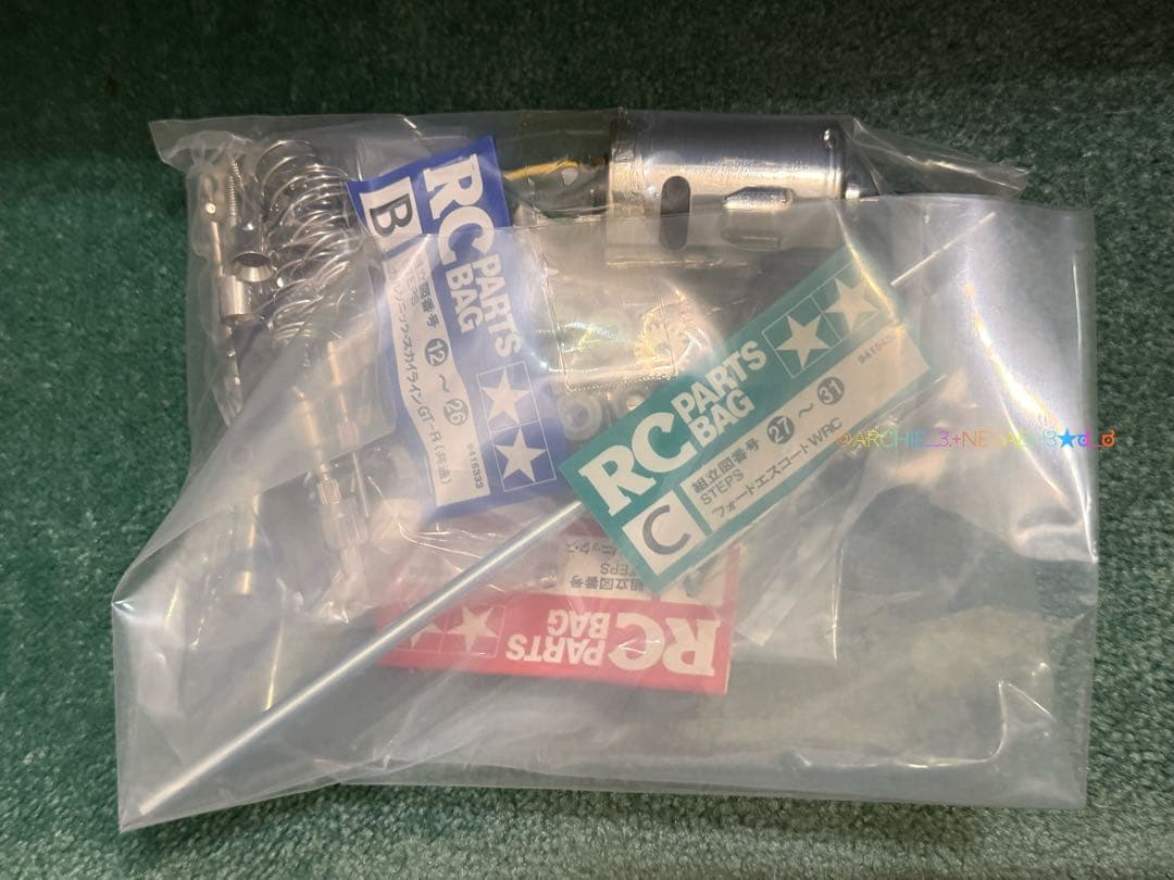 【未組み立て】タミヤ★フォートエスコートWRC TL-01シャフトドライブ4WD