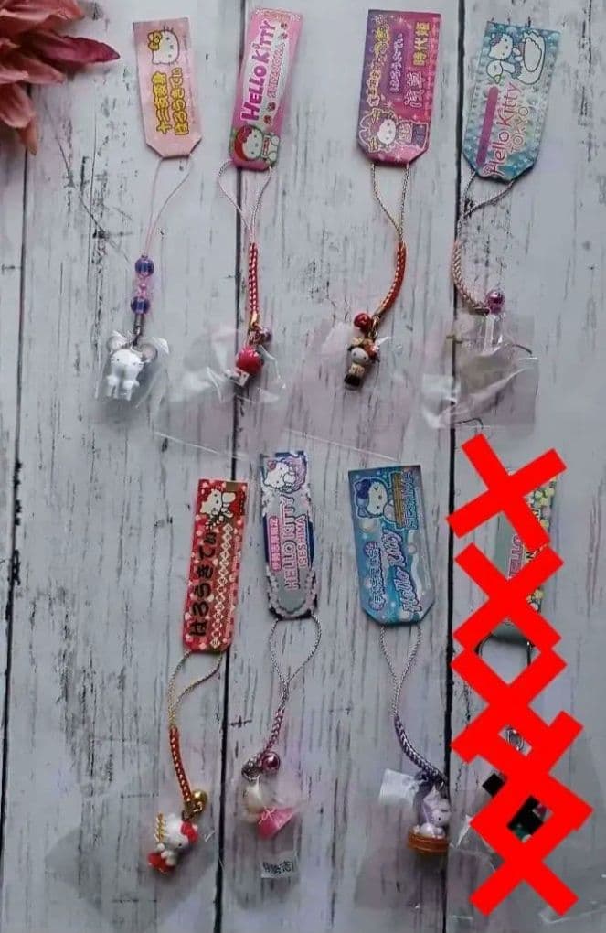 【ご当地限定】ハローキティ ストラップ根付けストラップ♡十二支★まとめ売り