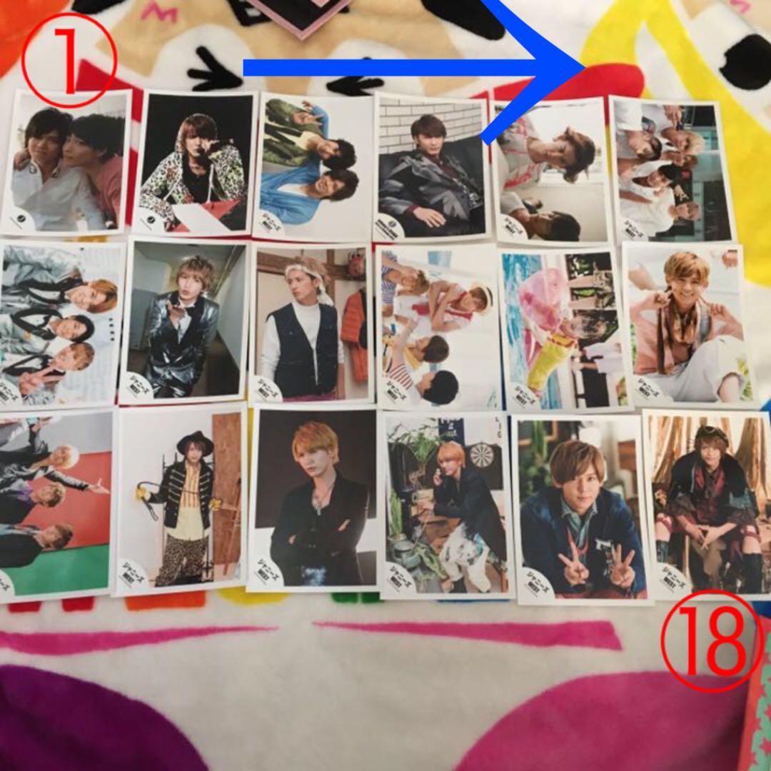 ジャニーズWEST 公式写真  (おまけ付き)【Jr時代～海外オフショット】