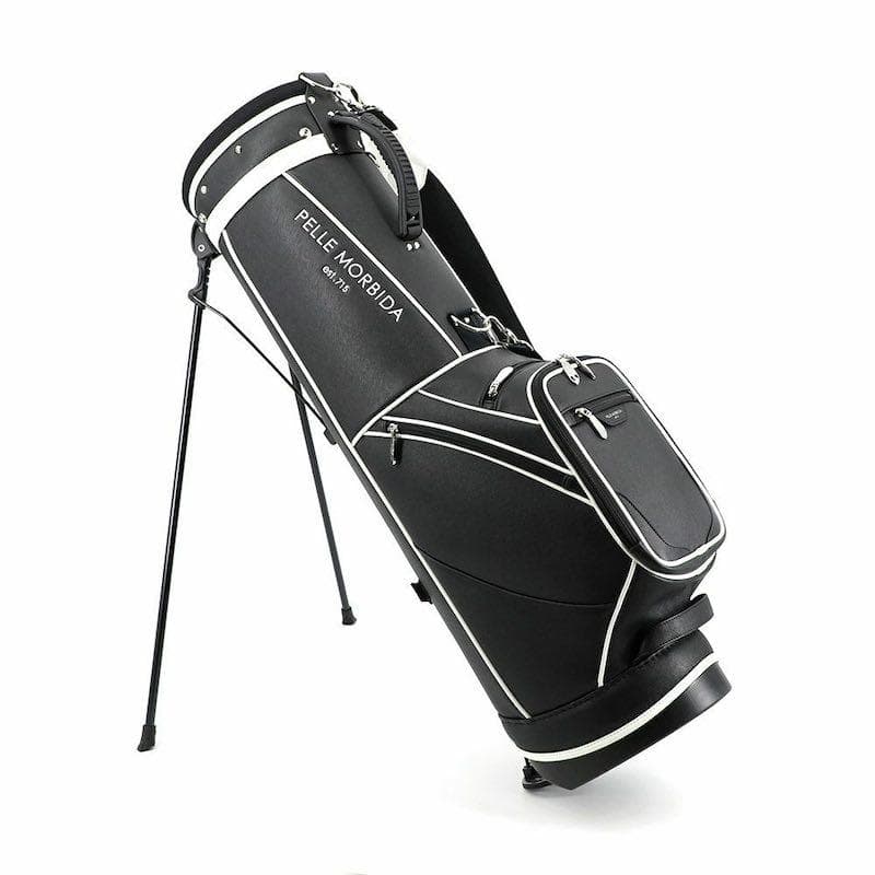 PELLE MORBIDA ゴルフ キャディバッグ Barca スタンド ...