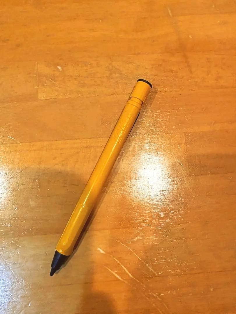 ラミーサファリペンシル　黒クリップ山吹色　廃盤　けいおん田井中律